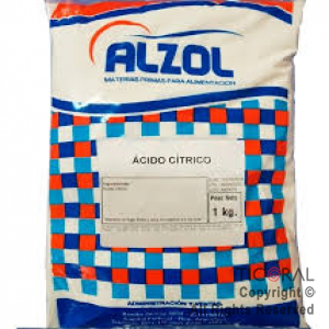 ACIDO CITRICO EN POLVO ALZOL X 1KG x 1